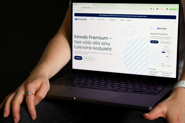 Keweb veebilehed – modernne WordPress koduleht